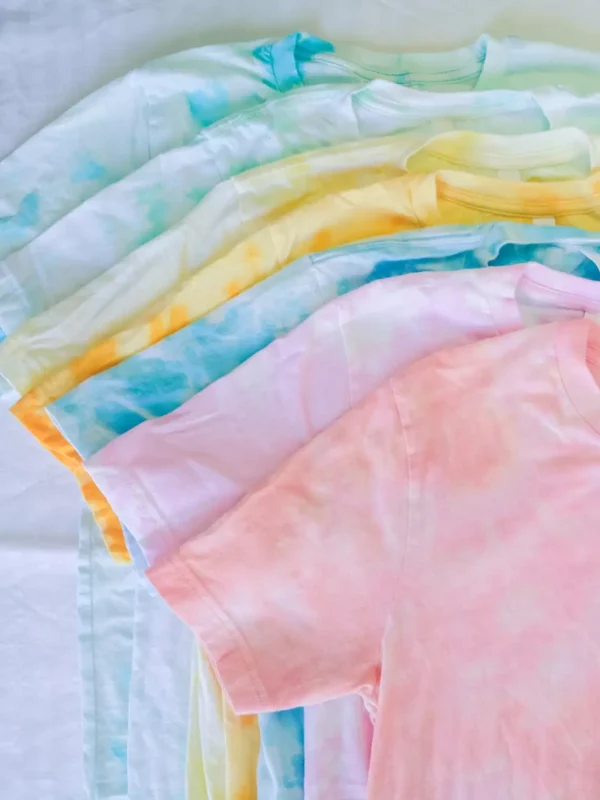 Unisex Hand-Dyed 100% Cotton Tie-Dye T-Shirt