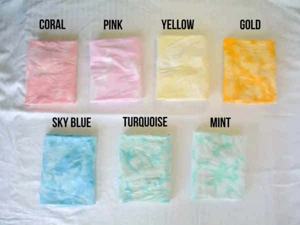 Unisex Hand-Dyed 100% Cotton Tie-Dye T-Shirt - Image 6