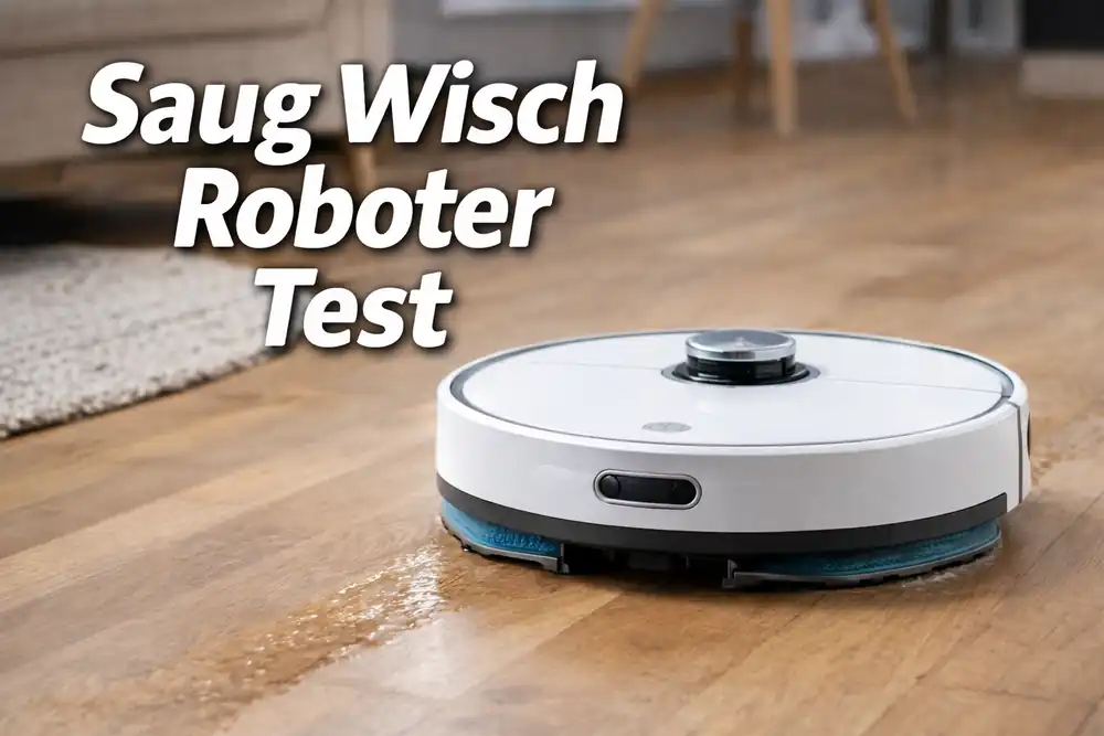 saug wisch roboter test